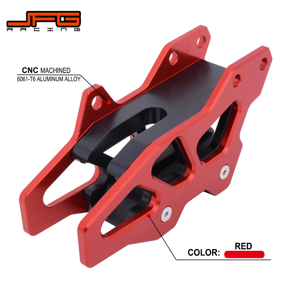 Motorcycle CNC Chain Guide Guard Protection For HONDA CR125R CR250R CRF450X 2005-2007 CRF250R CRF450R 2005-2006 CRF250X 2006