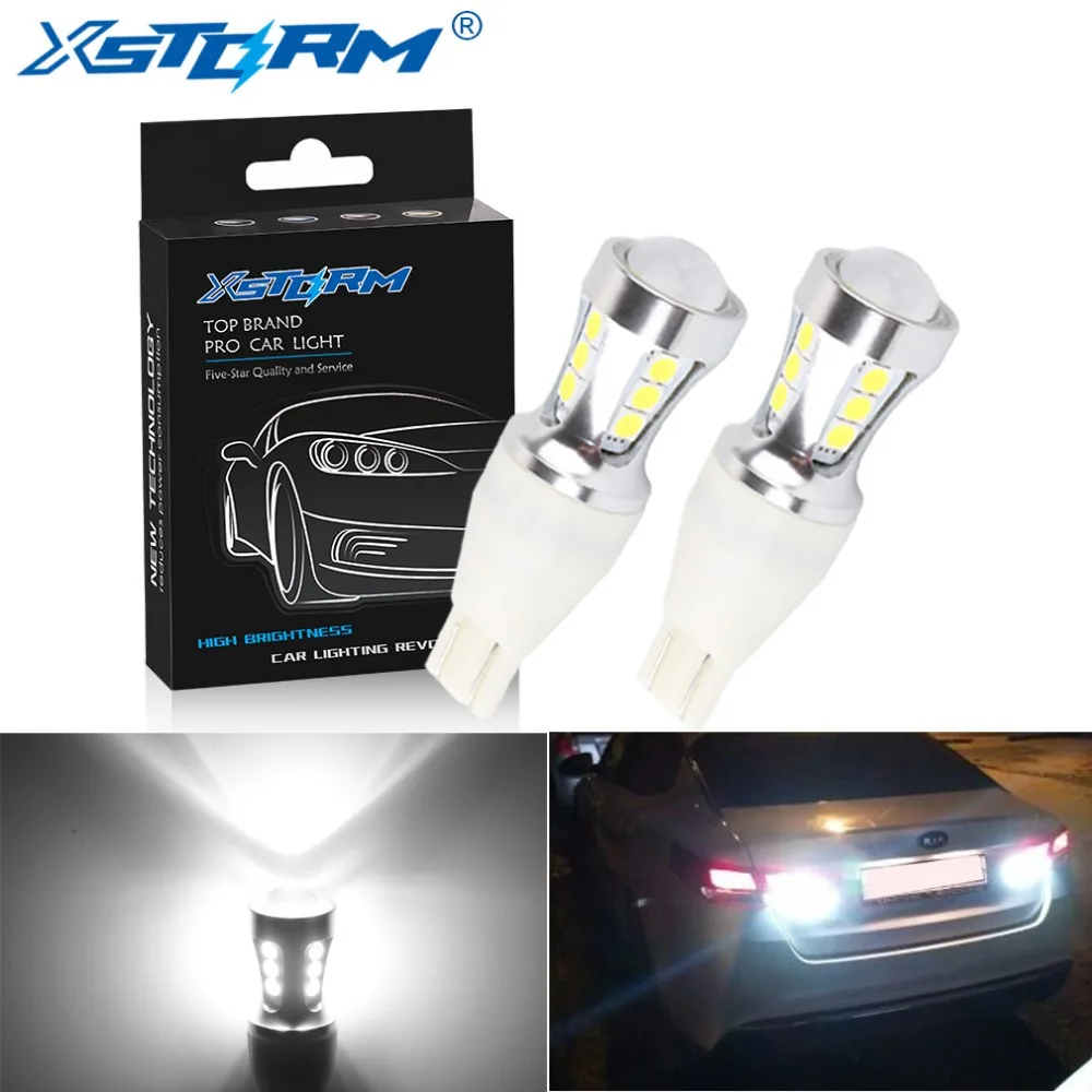 2Pcs W16W Led Bulb Canbus No Error T15 Led 1000LM Wedge Reverse Lights 921 912 Car Light Bulbs Auto Lamp White 6000K 12V