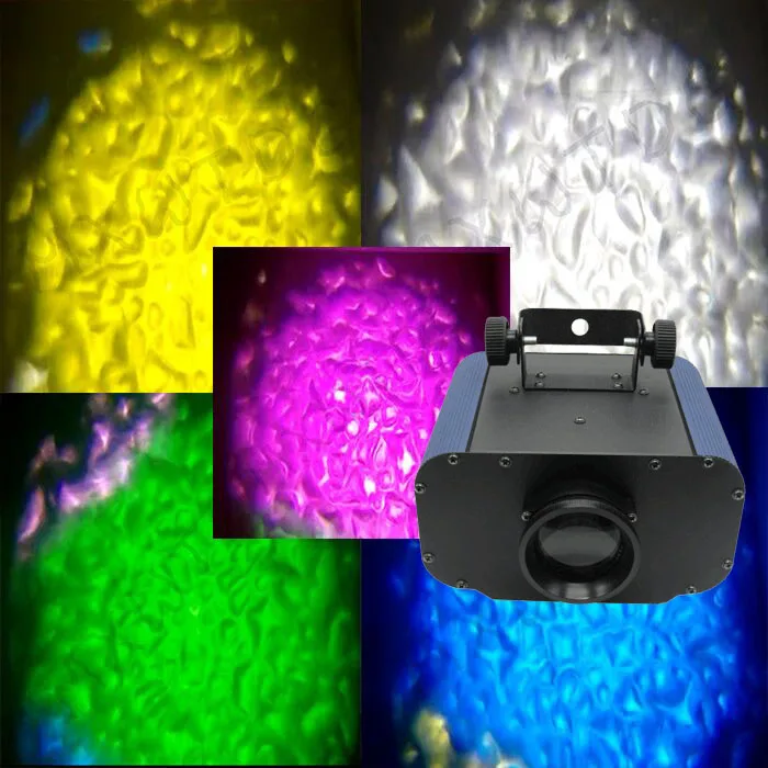 High power 50W LED Water Wave Ripple light Watermark colorful Disco Stage Light Party Pattern Lighting Show Laser Projector