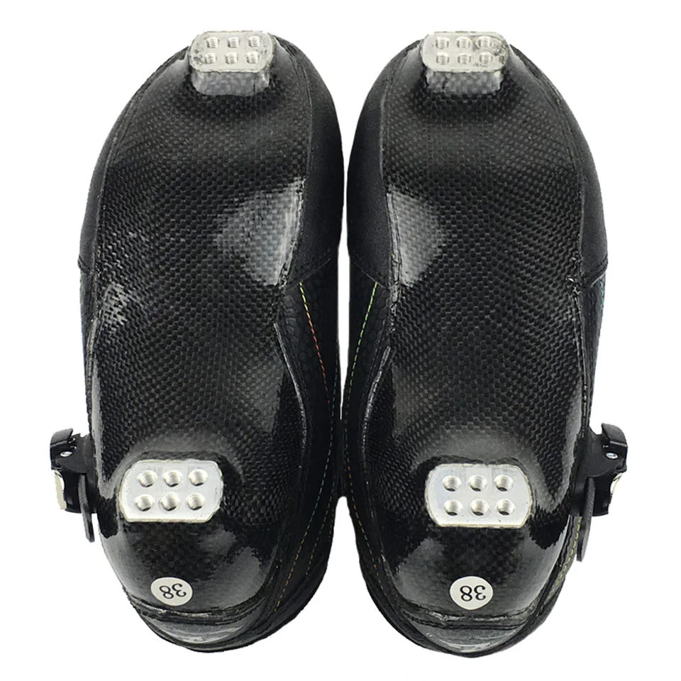 سرعة زلاجات دوارة مضمنة أحذية من ألياف الكربون المهنية سباق التزلج ZICO الزلاجات للأطفال الكبار الرجال Patins #4