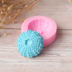 Silicone Fondant Mold Sea Urchin Shell Shape Ocean Fondant Cake Decoration Gum Paste Moulds Chocolate Mould