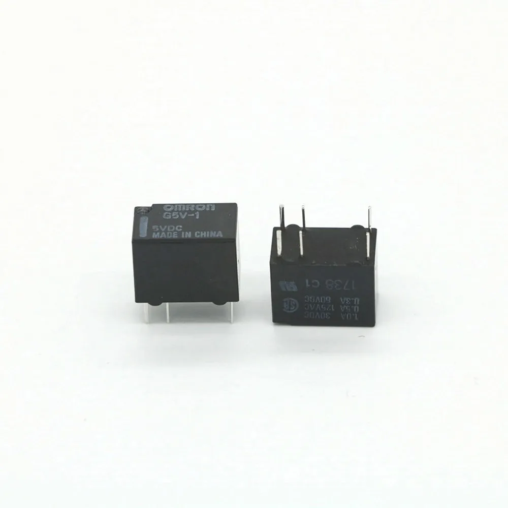 Neue Original G5V-1-5VDC G5V-1-12VDC G5V-1-24VDC 1A 6PIN ein öffnen ein geschlossen Signal relais 10 Teile/los – Detail 5
