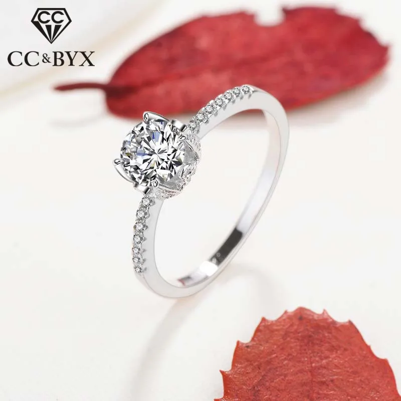 CC Bijouterie-Anillo de circonia cúbica para mujer, sortija, Zirconia, circonita, zirconita, zirconita, accesorios de fiesta de compromiso, CC1467