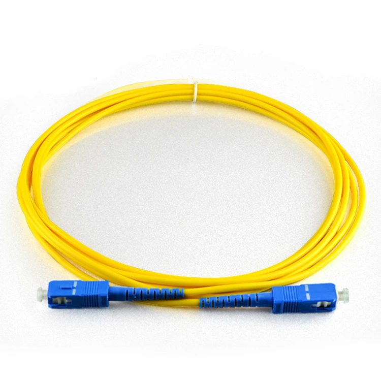 

SC / UPC Simplex mode волоконно-оптический соединительный шнур SC UPC 3 М 3,0 мм или 2,0 мм FTTH волоконно-оптический соединительный кабель