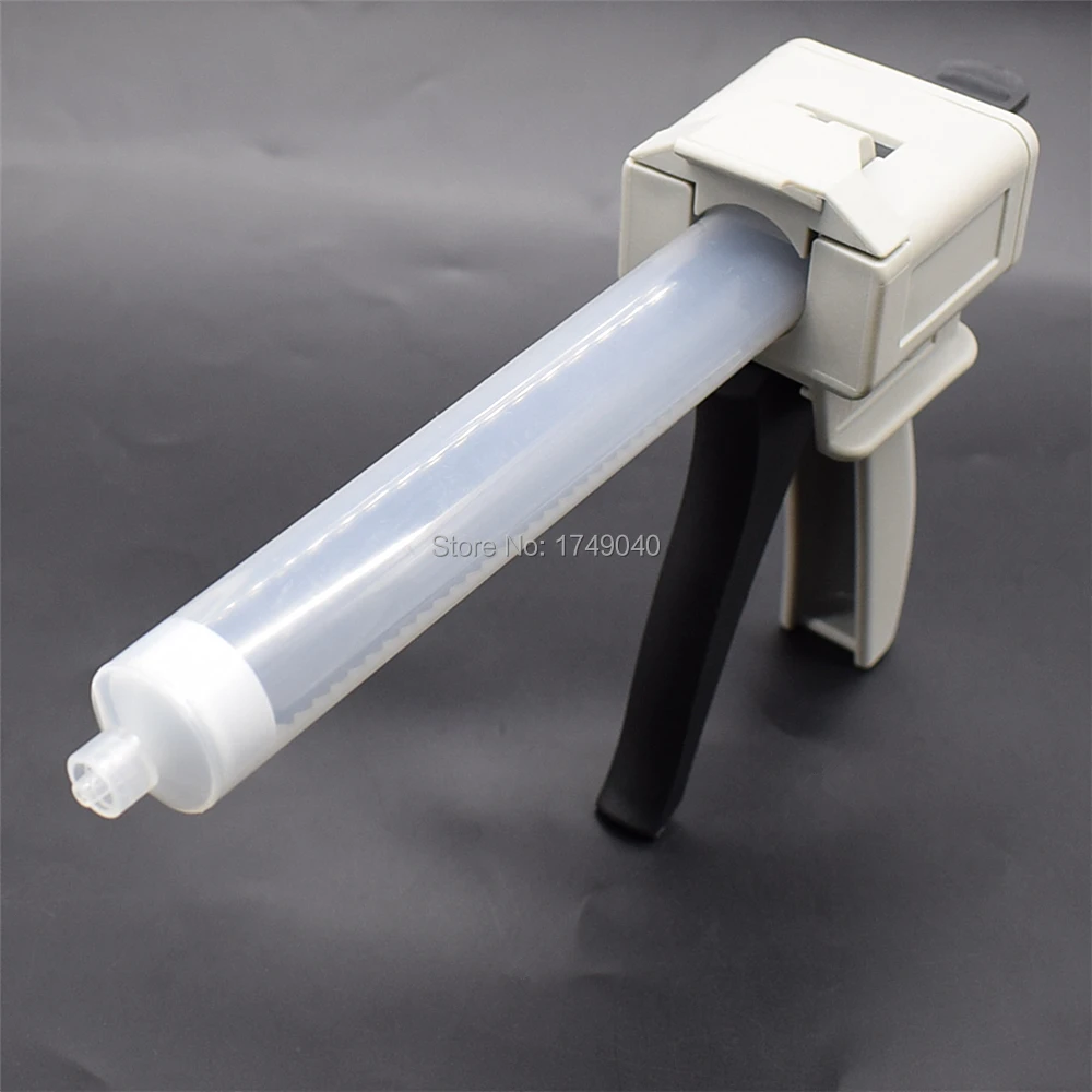 Manual Calafetagem Gun Adesivos Aplicador, único líquido armas, Dispensador Barril Seringa, 55ml, UV Glue Gun Dispenser, 55cc