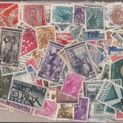 48Pcs/Bag Early Years Italian Stamps All Different From Italy NO Repeat  Marked Postage Stamps for Collecting