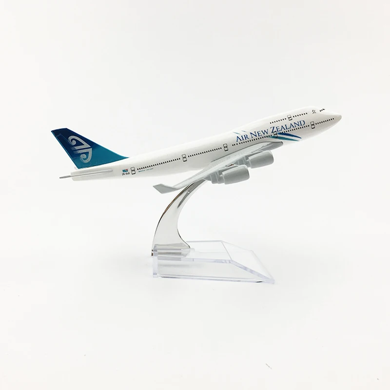 Flugzeug Modell 16cm Air New Zealand Boeing 747 Flugzeug Modell Flugzeug Modell 1:400 Diecast Metall Flugzeuge Flugzeug Spielzeug Geschenk