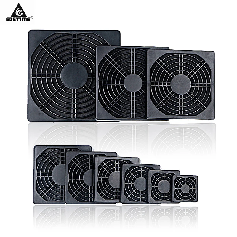 2pcs/lot Gdstime Fan Dust Filter 40mm 50mm 60mm 80mm 90mm 120mm  Dustproof for PC Computer Case Cooling Fan 4cm 5cm 6cm 8cm 9cm