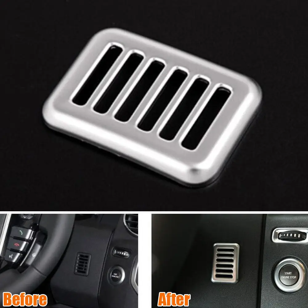 

BBQ@FUKA Car Interior Dashboard Microphone MIC Mike Cover Frame Trim ABS Fit For Land Rover Discovery 4