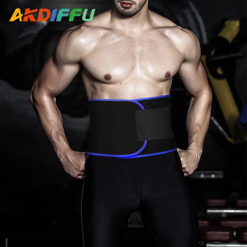 Waist Support  Trimmer Belt Exercise Weight Loss Gym Fitness Belts protector weightlifting adjustable lycra