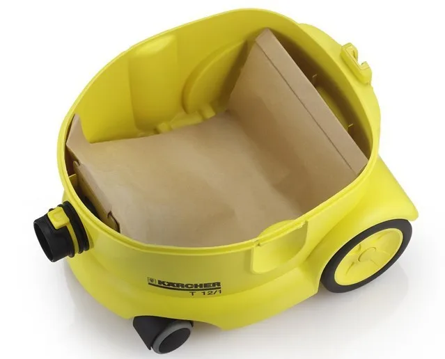 5ชิ้น/ล็อตเครื่องดูดฝุ่นกระเป๋าถุงกระดาษถุงกรองสำหรับ Karcher T8/1 T12/1 DS 5300 T7/1 DS5300อะไหล่เครื่องดูดฝุ่น