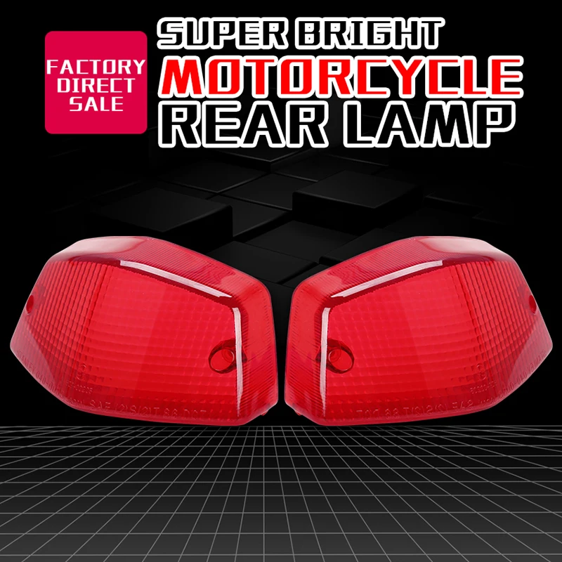 Rear Tail Light Shell Brake Taillight Cover For HONDA Steed400 Steed 400 600 Steed600 Motorcycle Accessories