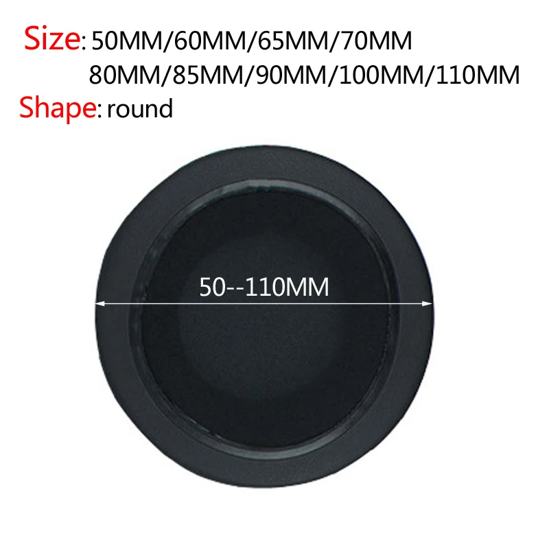 SHELKEE Replacement ear pad Round Ear Cushions Repair parts 50mm 60mm 65mm 70mm 75mm 80mm 85mm 90mm 95mm 100mm 110mm Headphone