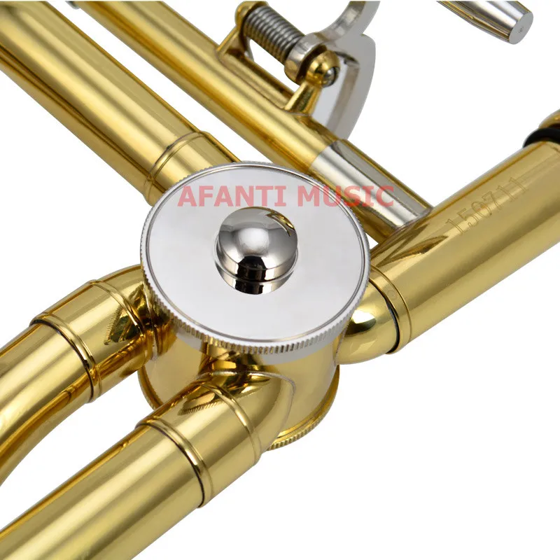 Afanti Music Bb tone / Yellow Brass / Gold finish Trombone (ATB-102)