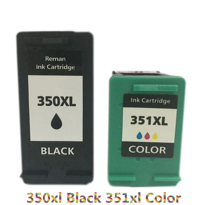 Vilaxh For HP 350 351 Ink Cartridge For HP 350xl 351xl DeskJet D4260 C4280 D4360 J6480 C5280 J5780 c4480 Printer