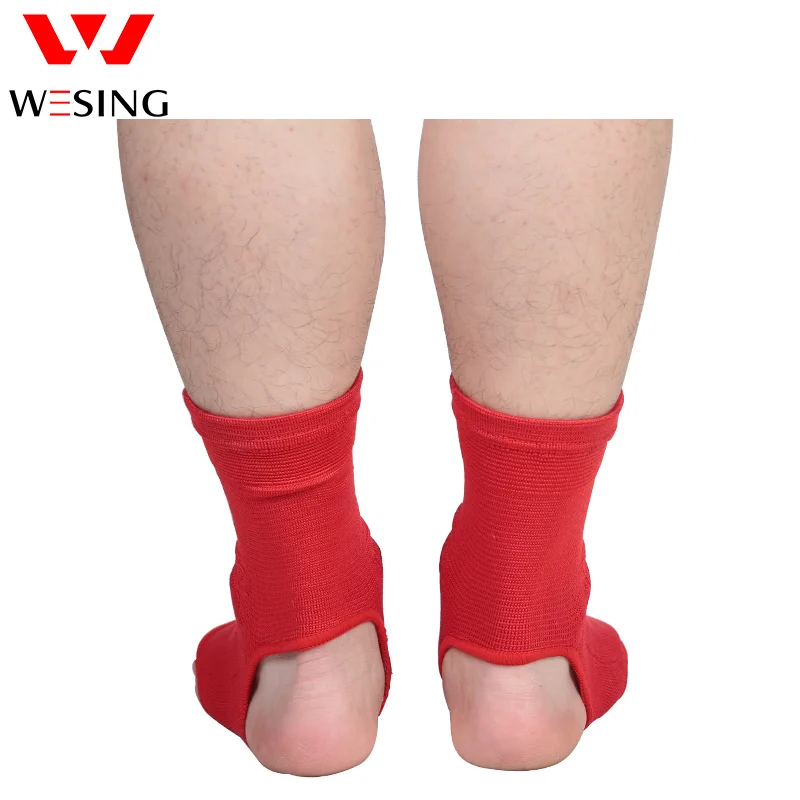 Wesing Boxing Instep Guard Professional Sanda Muay Thai Ankle Support Boxing Socks Foot Protector Pads 100% Cotton