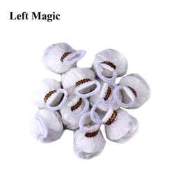 Throw Streamers (10 Pieces/Pack 30 Strands) Magic Tricks Multicolor Or White Spider Thread Magic Props Accessories Stage Magic