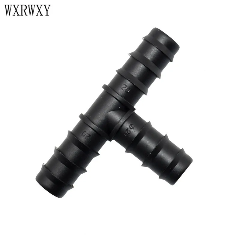 

wxrwxy Garden irrigation tee barb 1/220mm hose tee connector 1/2 garden irrigation hose splitter 50 pcs