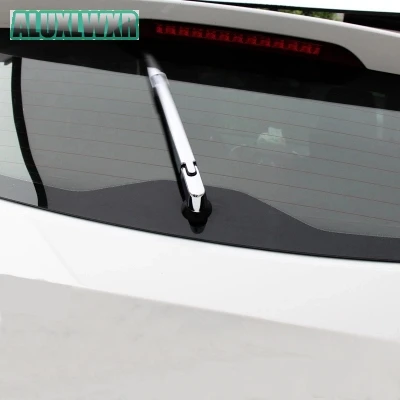 Chrome Rear Window Wiper Arm Blade Cover Trim Overlay Nozzle 2014 2015 2016 2017 2018 Garnish Molding for Jac S3 JS3 SEI 3