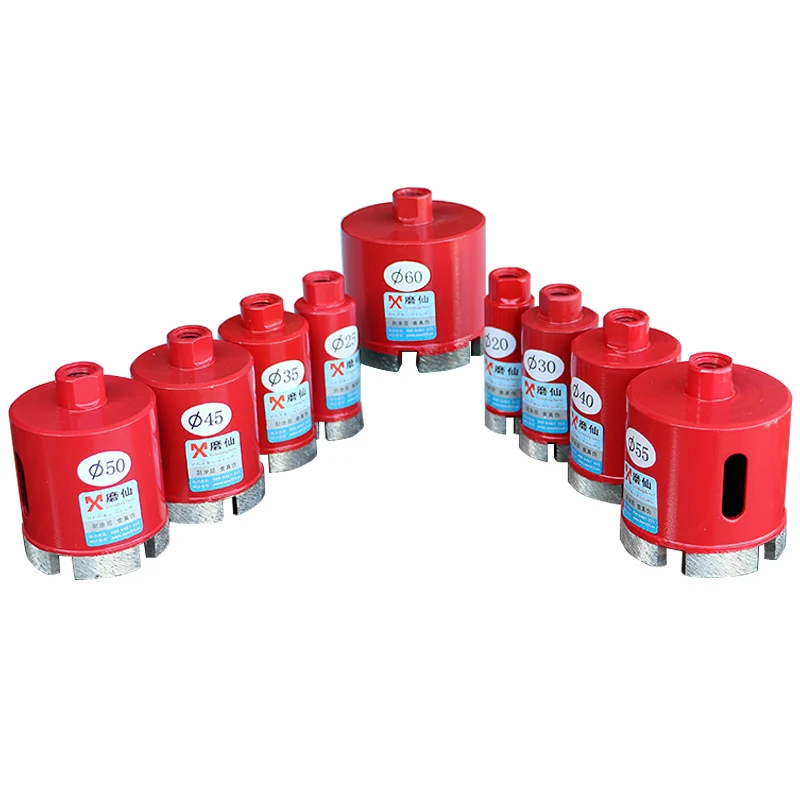 1Pc Boor M10 Haakse Slijper Gat Opener Diamond Core Boor Marmer Graniet Tegel Keramische Beton Gatenzaag cutter Boren