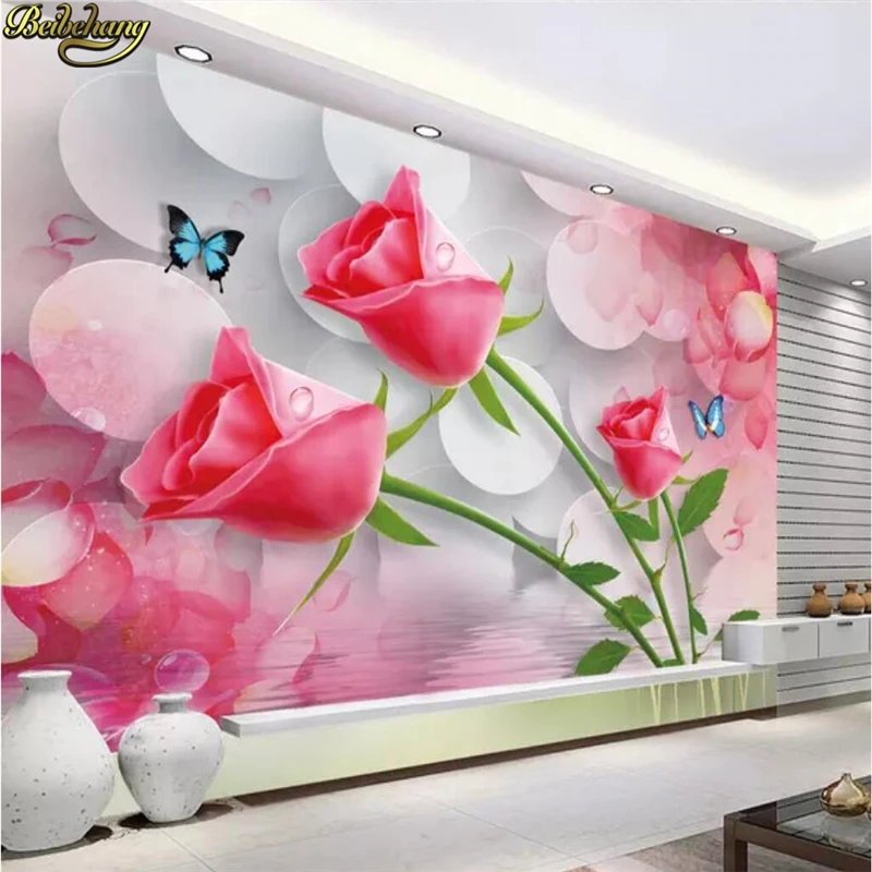 

beibehang Custom photo Mural Wallpaper Landscape Printed Wallpapers for living room Murals 3D home improvement flooring bathroom