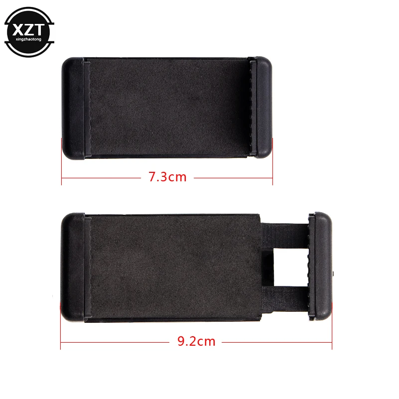 삼각대 마운트 어댑터 휴대폰 클리퍼 홀더 1 개, 수직 360 회전 삼각대 스탠드, 아이폰 X 7 플러스 삼성 삼각대