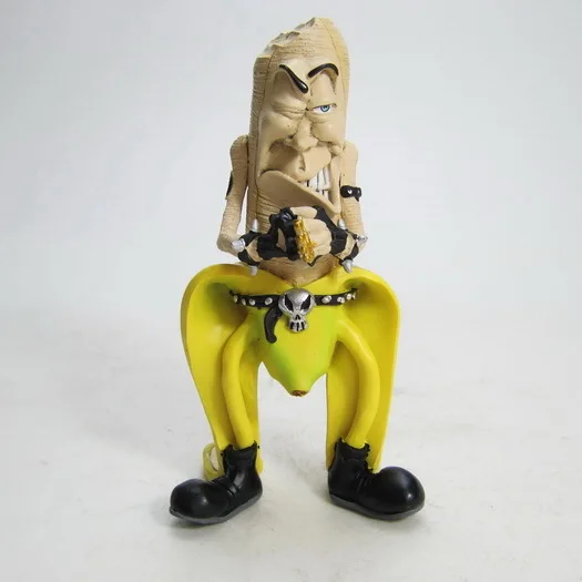 

Наручники Bad Banana Man, стильная забавная коллекция из смолы, растрепанная версия, модель злого банана, украшение, крутые вещи