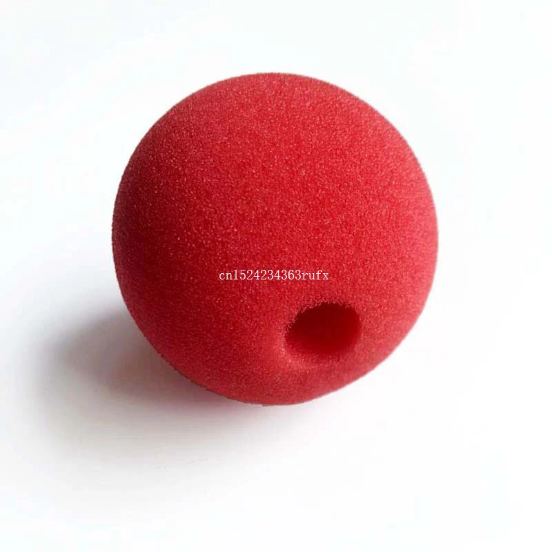 1000pcs Red Ball Sponge Clown Nose Magic Dress Accessories for Party Wedding Decoration Christmas Halloween Costume