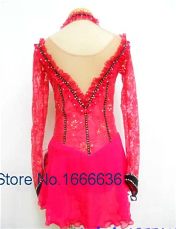 Professional Custom Figure Ice Skating Dresses For Women Spandex New Brand Vogue Figure Skating Competition Dress DR2919