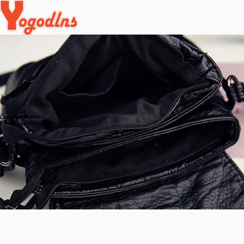 Yogodlns Fashion Black Enveljavascope Women Clutch Rivet Girls Leather Party Purse Small Shoulder Handbag Evening Messenger Bags