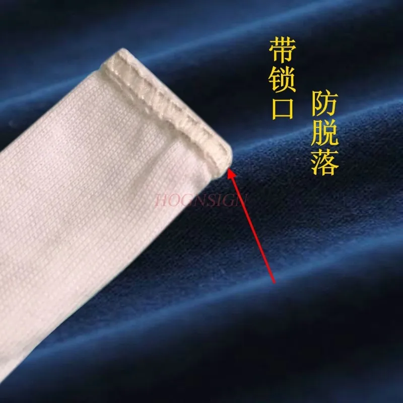 

1200 шт., толстая износостойкая тонкая белая хлопковая дышащая хлопковая ткань с защитой от пота, защитная промышленная страхование труда