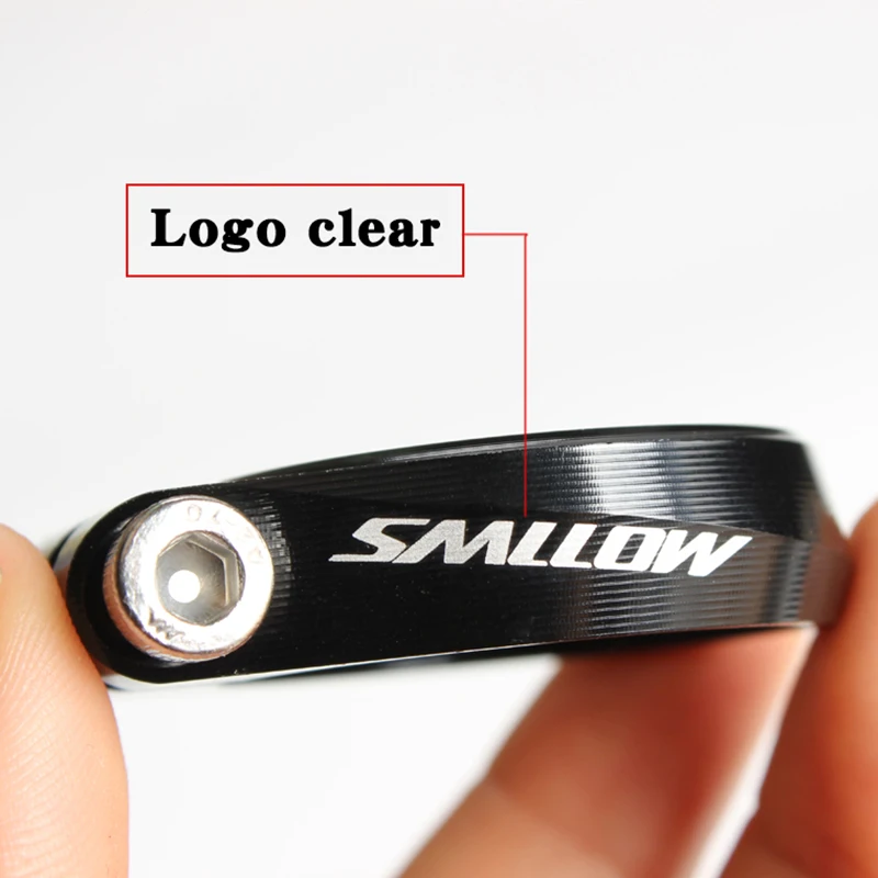 SMLLOW Ultralight Aluminium Alloy 34.9mm 14.5g CNC Mountain Road MTB Bike Bicycle Seatpost Seat Post Clamp Tube Clip