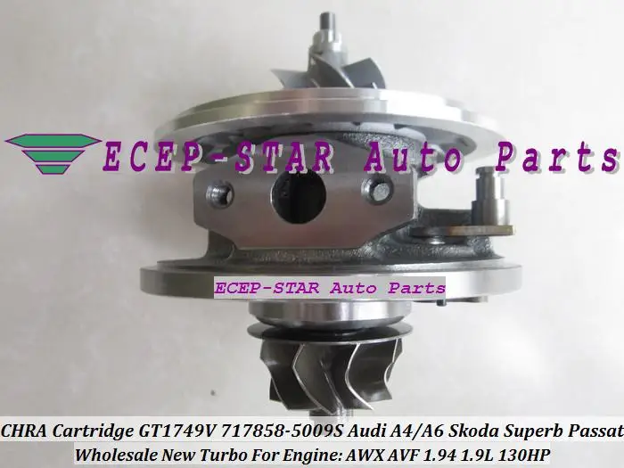 خرطوشة bbb توربو CHRA 712077 716215 717858   0009 717858 -0005 717858 -0006 717858 -0007 712077 -0001 716215 -0001 باسات B6 1.9 لتر