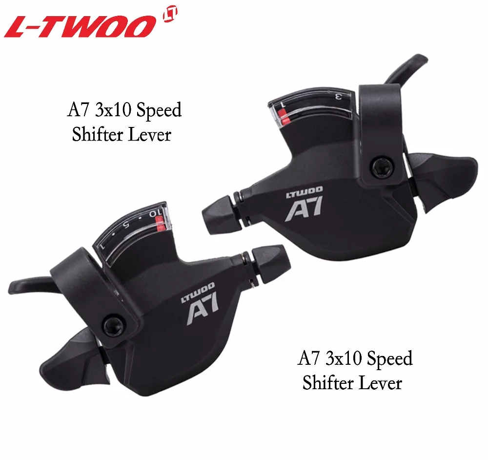 LTWOO Groupset LTWOO A7 3x10 10Speed shfter lever+Front Derailleur+Rear Derailler groupset for MTB Bike 30speed Cassette 32T 36T