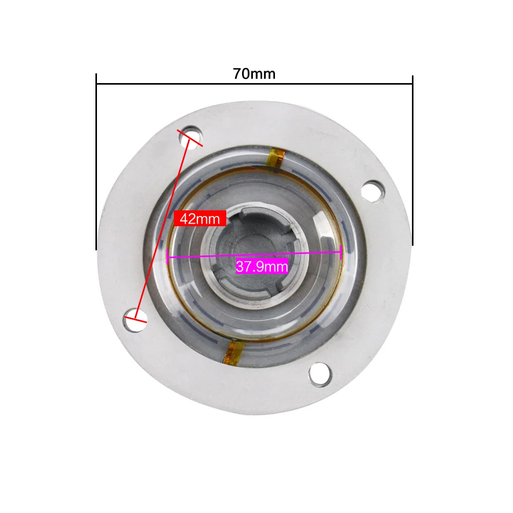 GHXAMP 37.9 مللي متر مكبر الصوت لفائف الألومنيوم النقي لفائف 8ohm فيلم البوليمر الحجاب الحاجز ل JBL 2408 2408H 2408H-1 إصلاح 1 قطعة