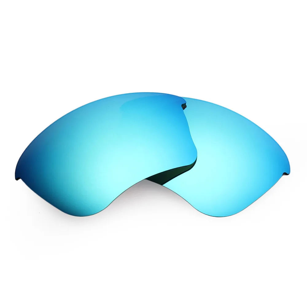 3 Pairs SNARK POLARIZED Replacement Lenses for Oakley Half Jacket XLJ Sunglasses Stealth Black & Ice Blue & Fire Red