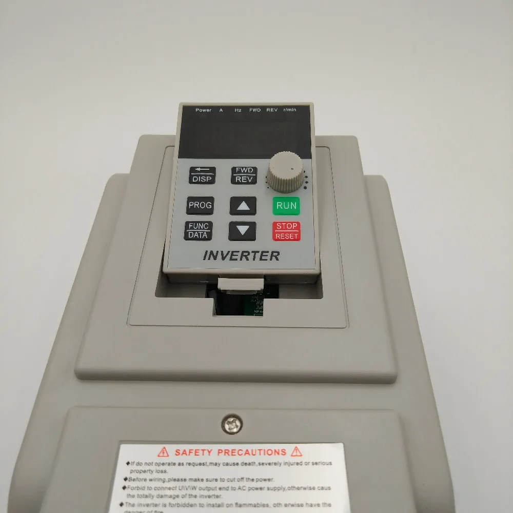 Imagem -02 - Conversor de Frequência para Motor Monofásico Entrada Xsy-at2 e Saída Monofásica 0.45kw 0.75kw 1.5kw 2.2kw 220v