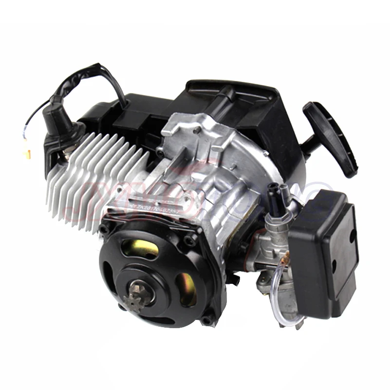 43cc 47cc 49cc 2 STROKE ENGINE MOTOR MINI QUAD ROCKET POCKET BIKE PULL START ENGINE ATV motorcycle
