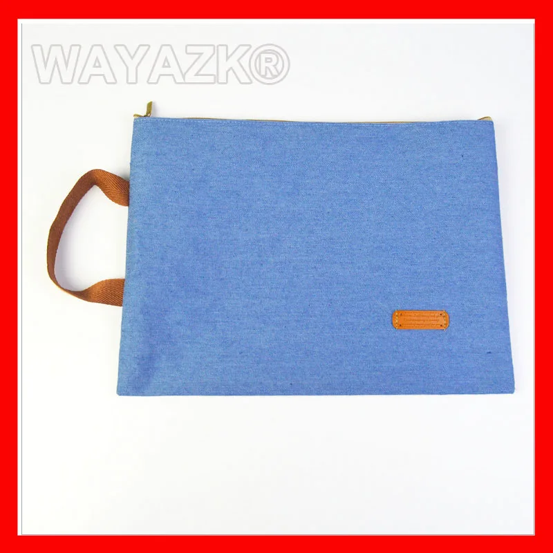 (100pcs/lot) wholesale A4 file bag fabric