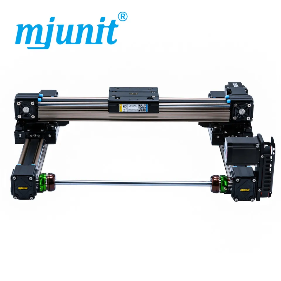 

mjunit automatic fabric cutting synchronous belt linear module slide table XYZ 3 axis gantry cross high-precision mechanical