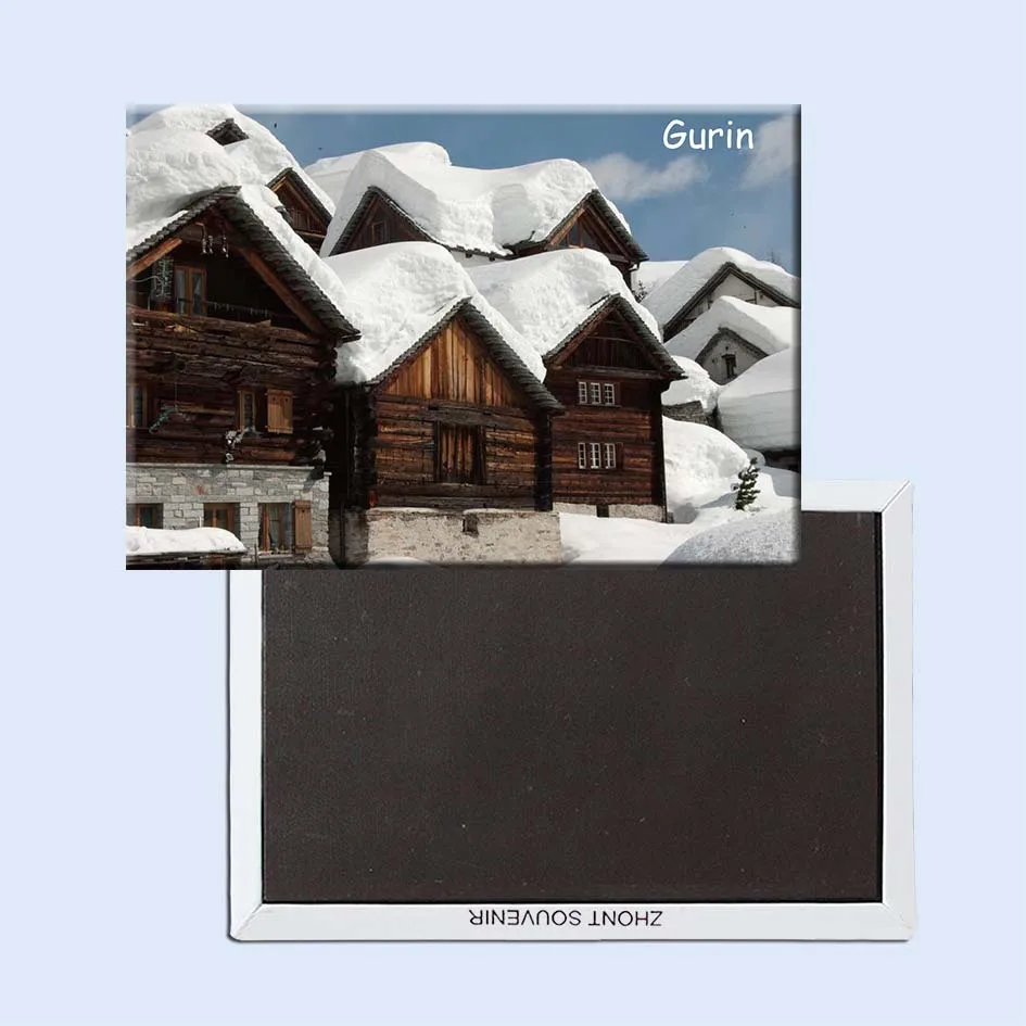 

SOUVEMAG Bosco Gurin, Switzerland Travel Refrigerator Magnets 21106,Souvenirs of Worldwide Tourist Landscape