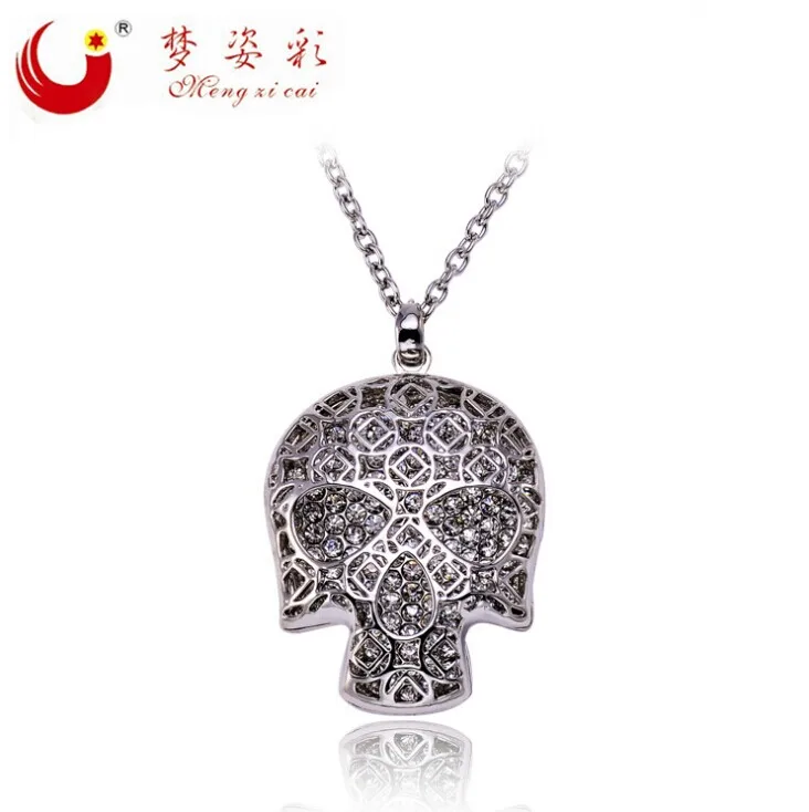 

Quality cutout collar skull necklace short design necklace halloween accessories fashion personality pendant T1583