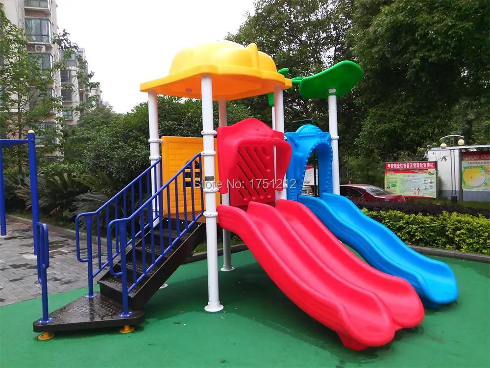 Eco-friendly Children Playground Equipment CE Certified Kids Outdoor Play Toys Direct Factory HZ-008b