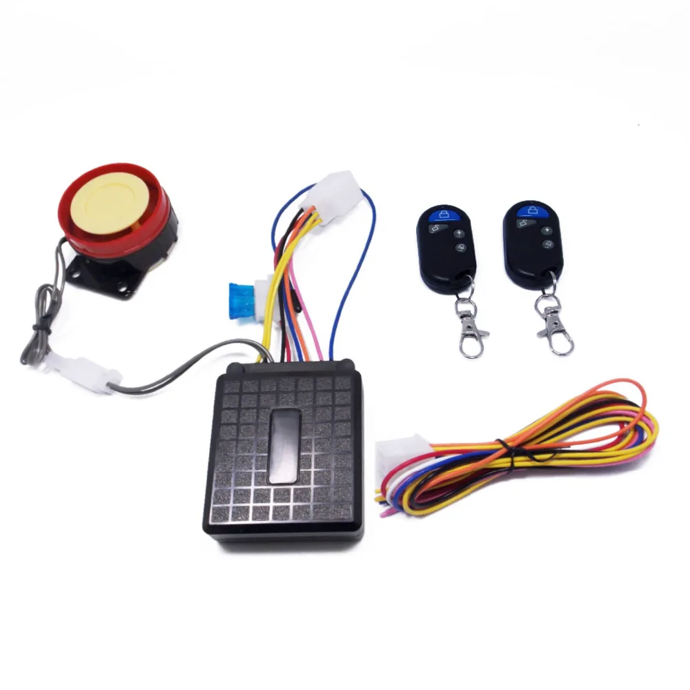 Sistema antirrobo para motocicleta, alarma de seguridad de 12V CC, Motor de Scooter, Control remoto, alarmas de arranque del Motor