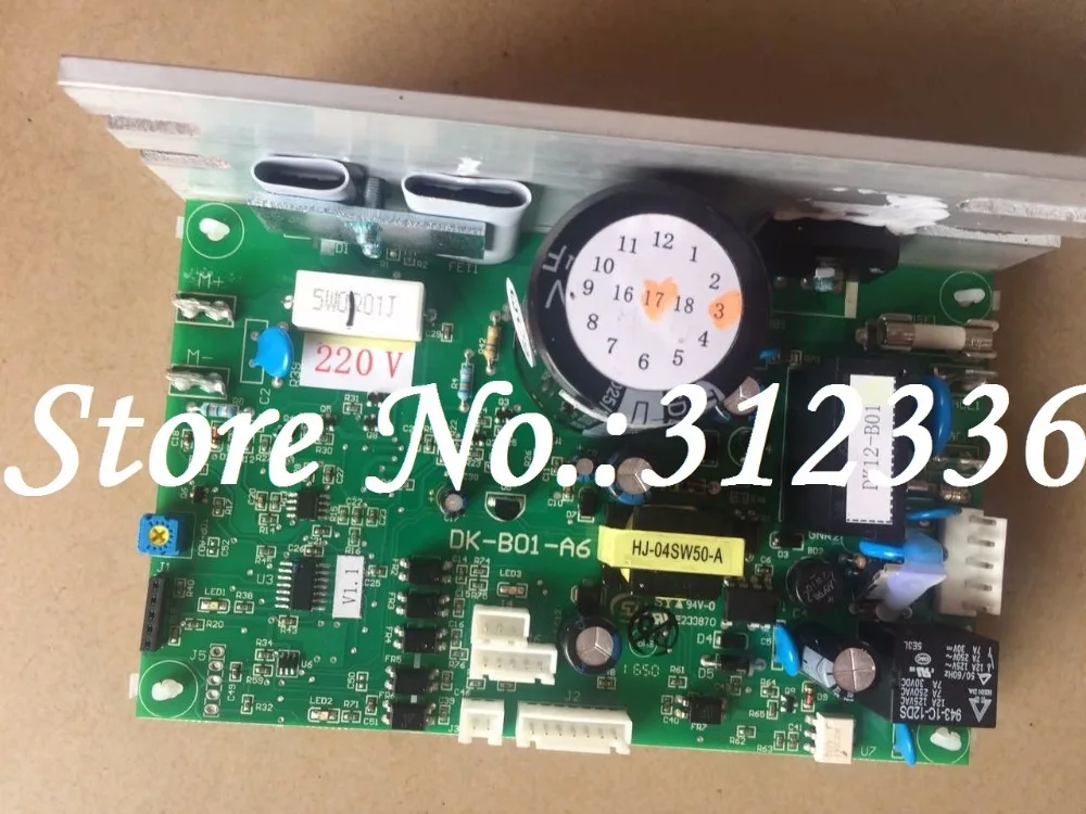 Free Shipping DK-B01-A6 DK12-B01 Motor controller optimal health treadmill circuit board motherboard instead of DCMD57 DCMD67