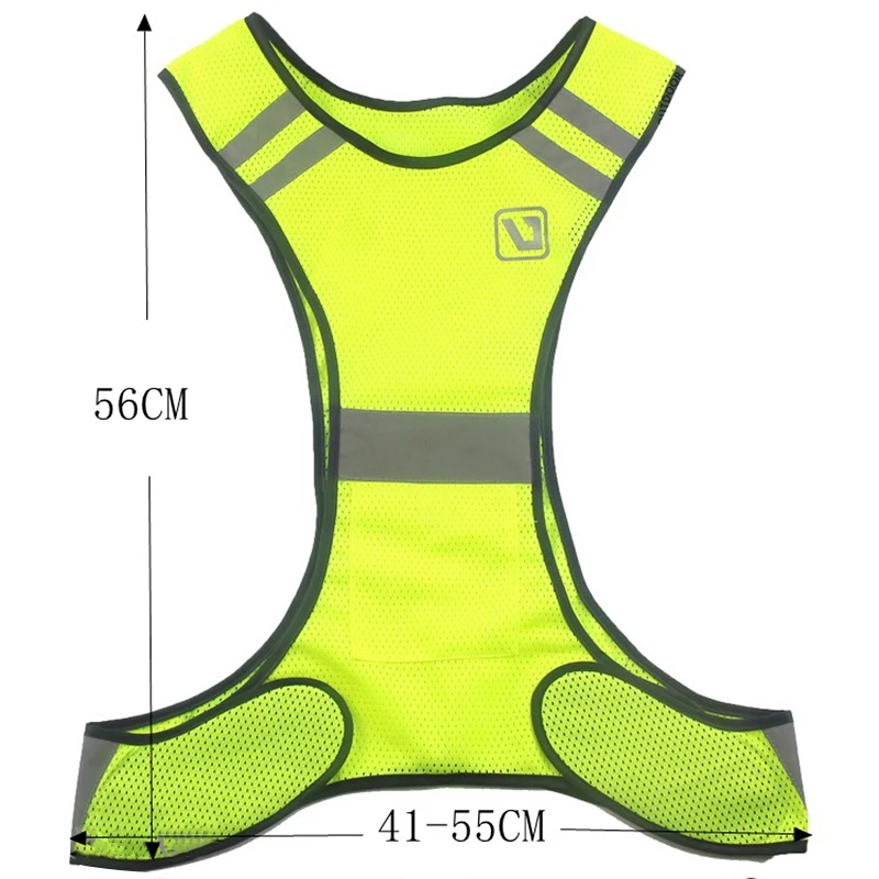 WEST BIKING Cycle Vest Warning Safety Reflective at night Fluorescence Bike Cloth Strap Running Tank Coleto Ciclismo Sport Vest