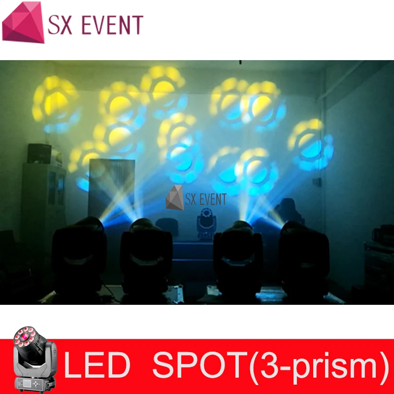 High Output Focus Spot One 90W White LED+ 9 X 18W RGBWA+UV 6in1 Leds Wash Moving Head Light For Party Disco Clubs theathers