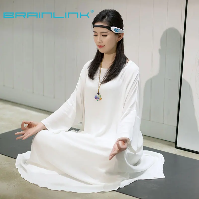 Brainlink Lite EEG Dry Electrode Headband Mind Control Brainwave Feedback Concentration and Meditation Training