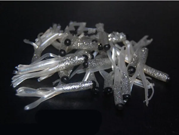 Señuelo Tube Jig 5cm – Silicona blanda para lubina - imagen 2