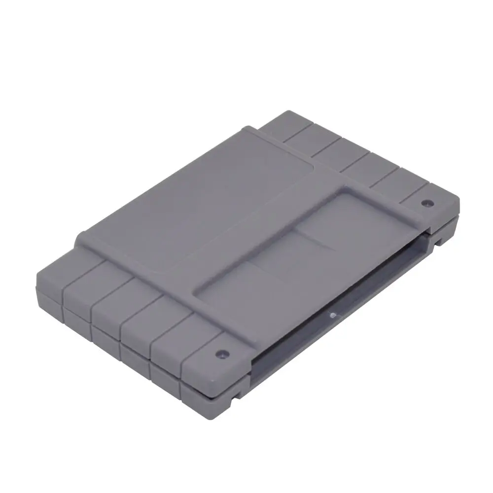 xunbeifang 100 sets  Game Cartridge Replacement Plastic Shell For SNES game Console  16bit game card shell with Screws